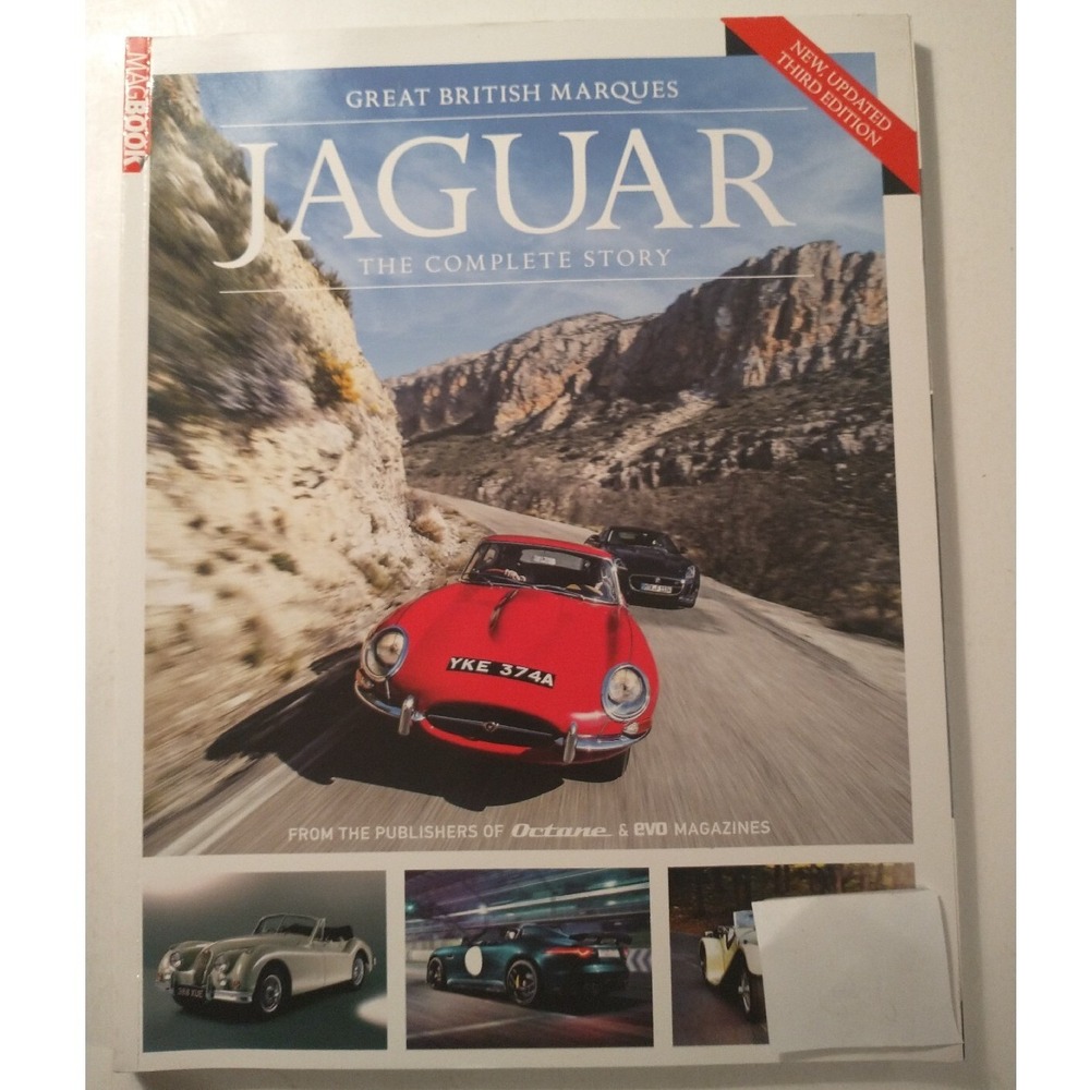 Jaguar The Complete Story Magbook Great British Marques 3rd Edition Octane Evo